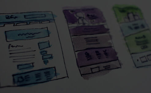 App design wireframe